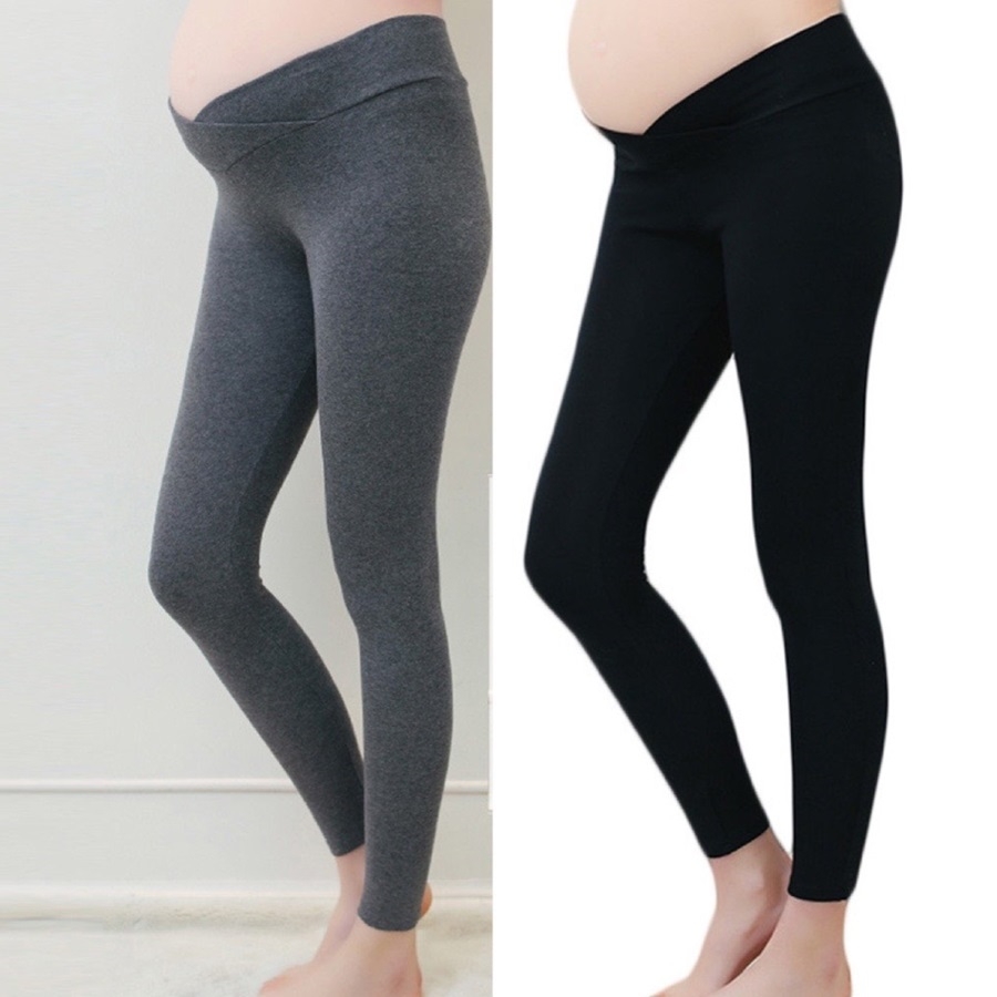 Quần legging bầu cạp chéo, hàng xưởng loại 1, vải quần mềm, đanh lỳ, full size tới 100kg
