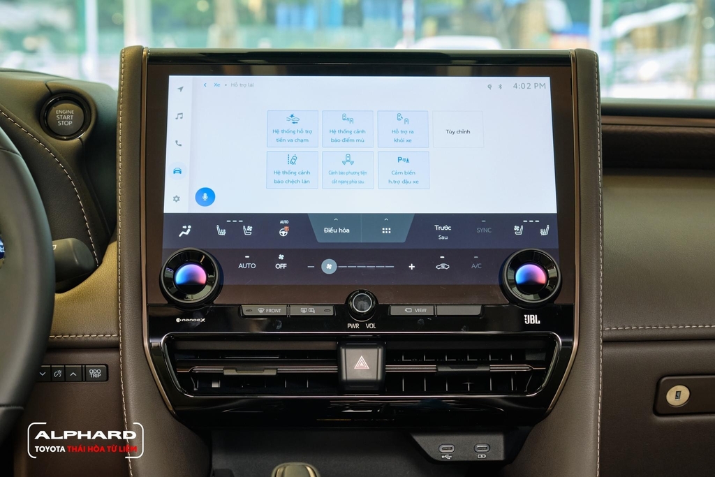 ALPHARD ĐEN - NỘI THẤT KEM