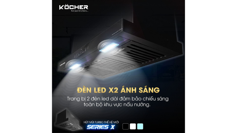 Máy Hút Mùi Turbo X-350N
