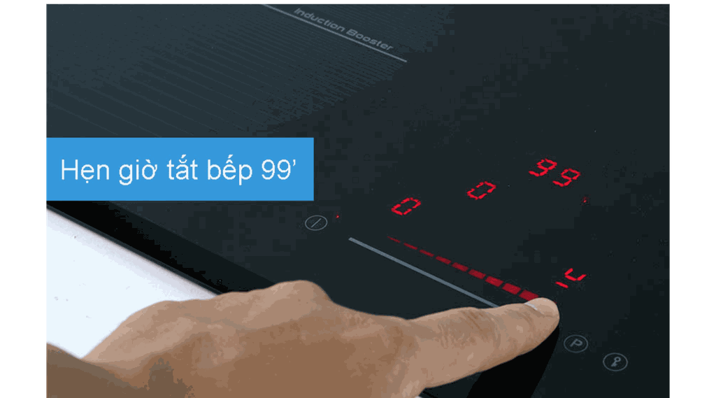 Bếp Từ 3 Vùng Nấu Cata IB 073 BK