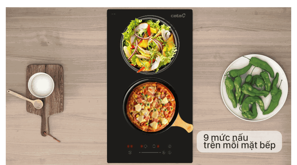 Bếp Từ Đôi Cata IB3102 BK