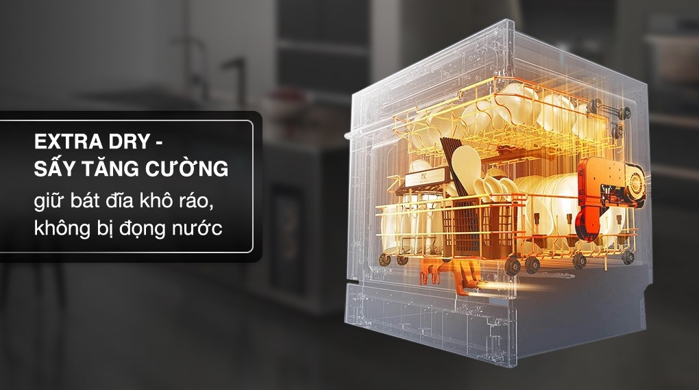 Máy rửa bát Bosch SMS8YCI01E Serie 8 – Đẳng cấp công nghệ rửa bát thông minh từ Đức