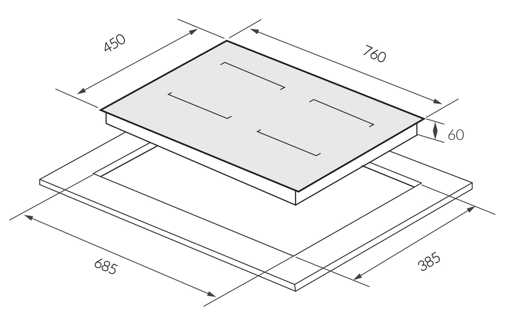 BẾP TỪ GX IH785TITAN