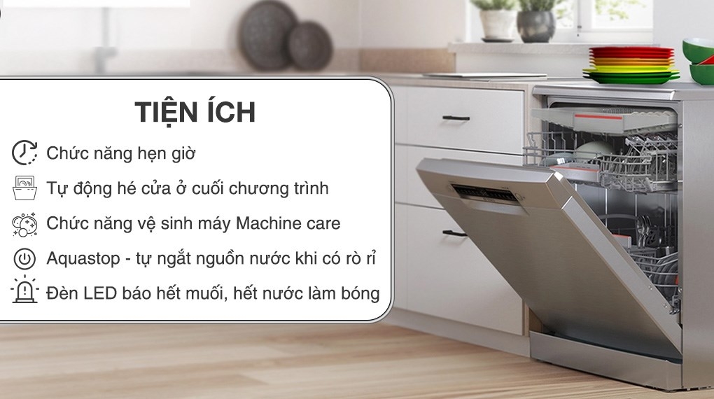 Máy rửa chén độc lập Bosch SMS4EMI06E