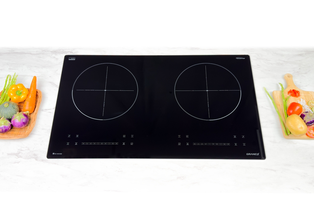 Bếp từ đôi GrandX GX IH618SE -Seri 6