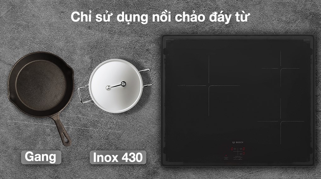 Bếp Từ 3 Vùng Nấu Bosch PUC61KAA5E