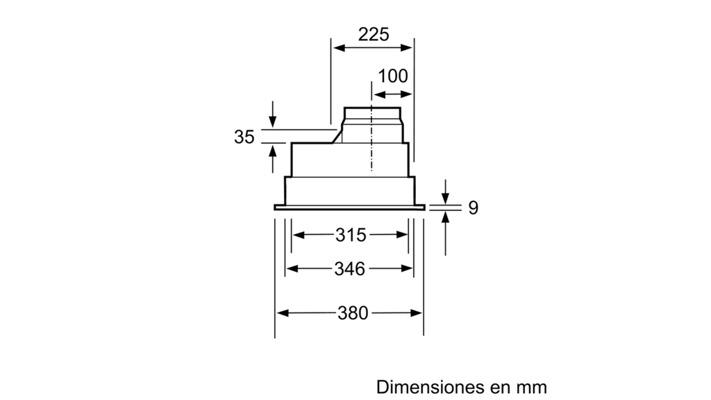 Máy Hút Mùi Âm Tủ Bosch DHL755BL