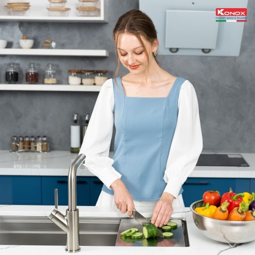 Chậu rửa bát chống xước Workstation Sink – Undermount Sink KN7644SU Dekor