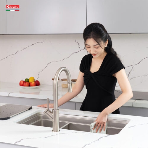 Chậu rửa bát KN8347SU Dekor