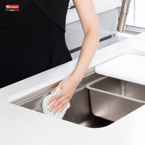 Chậu rửa bát KN8347SU Dekor