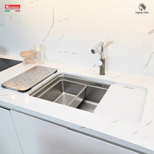 Chậu rửa bát KN8347SU Dekor