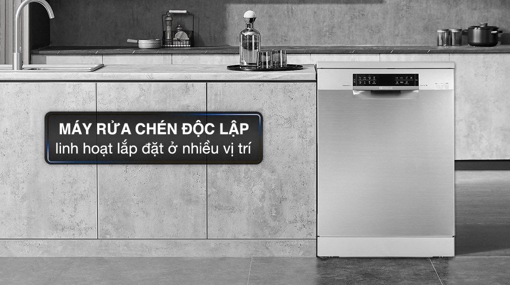 Máy Rửa Chén Độc Lập Bosch SMS6ECI93E