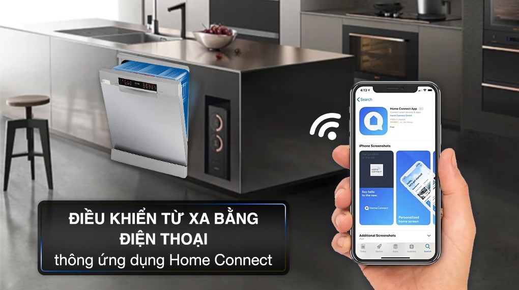 Máy Rửa Chén Độc Lập Bosch SMS6ECI93E