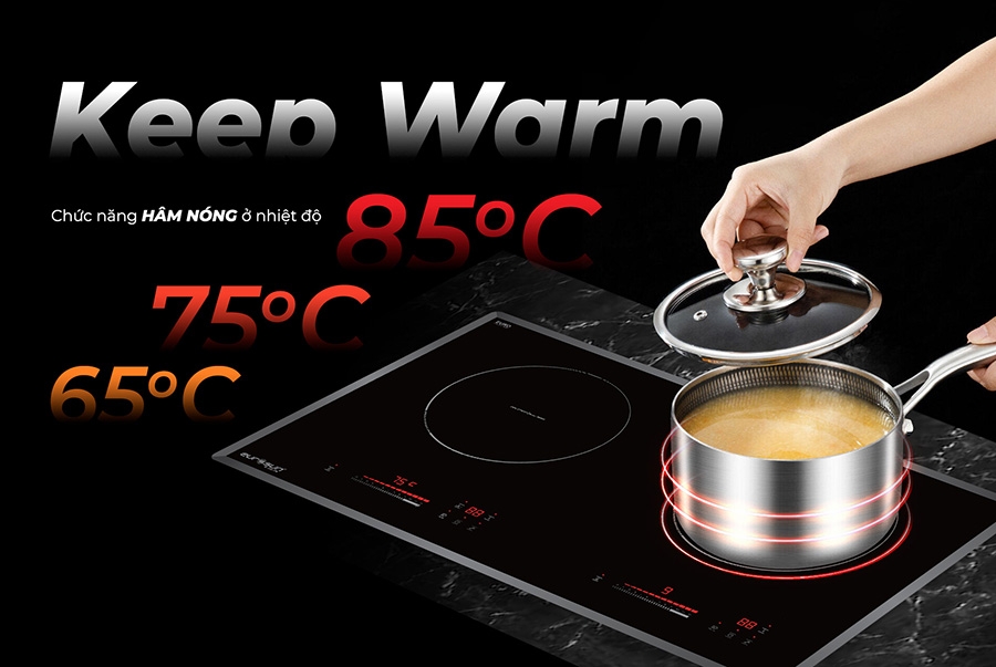 Bếp từ kết hợp hồng ngoại Eurosun EU-TE226Max