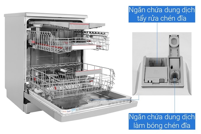 Máy Rửa Bát Độc Lập Bosch SMS6ZCI16E