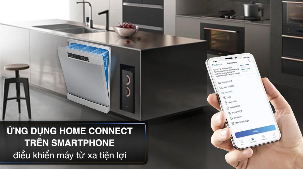 Máy Rửa Bát Độc Lập Bosch SMS6ZCI16E