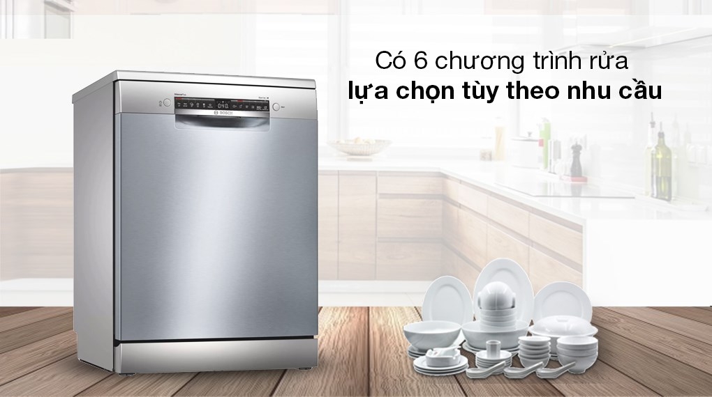 Máy rửa chén độc lập Bosch SMS4HMI07E