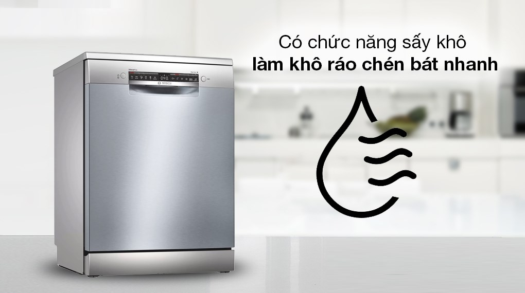 Máy rửa chén độc lập Bosch SMS4HMI07E