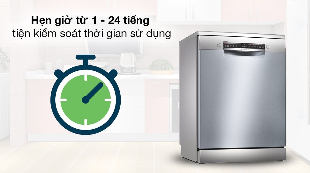 Máy rửa chén độc lập Bosch SMS4HMI07E