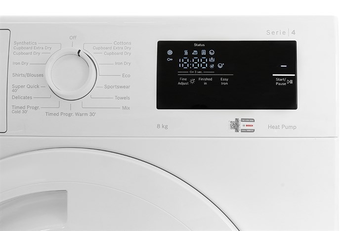 Máy Sấy Bơm Nhiệt Bosch WTH83028SG