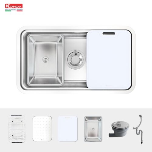 Chậu rửa bát KN8347SU Dekor