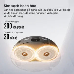 Robot Hút Bụi Lau Nhà Roborock Saros 10R