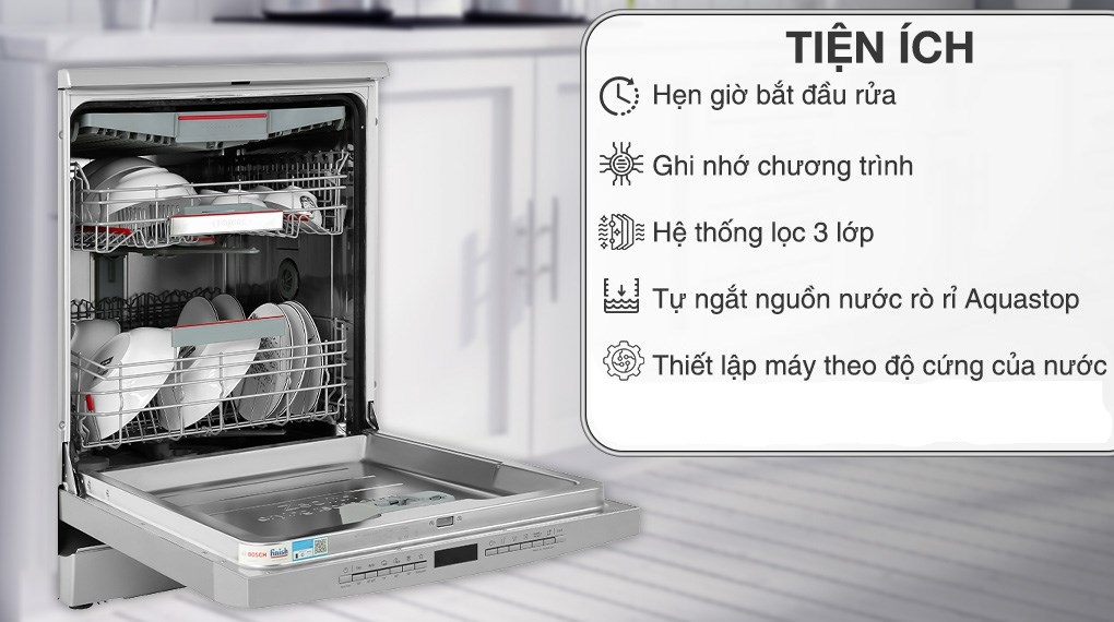 Máy rửa bát độc lập SMS6ZCI08E