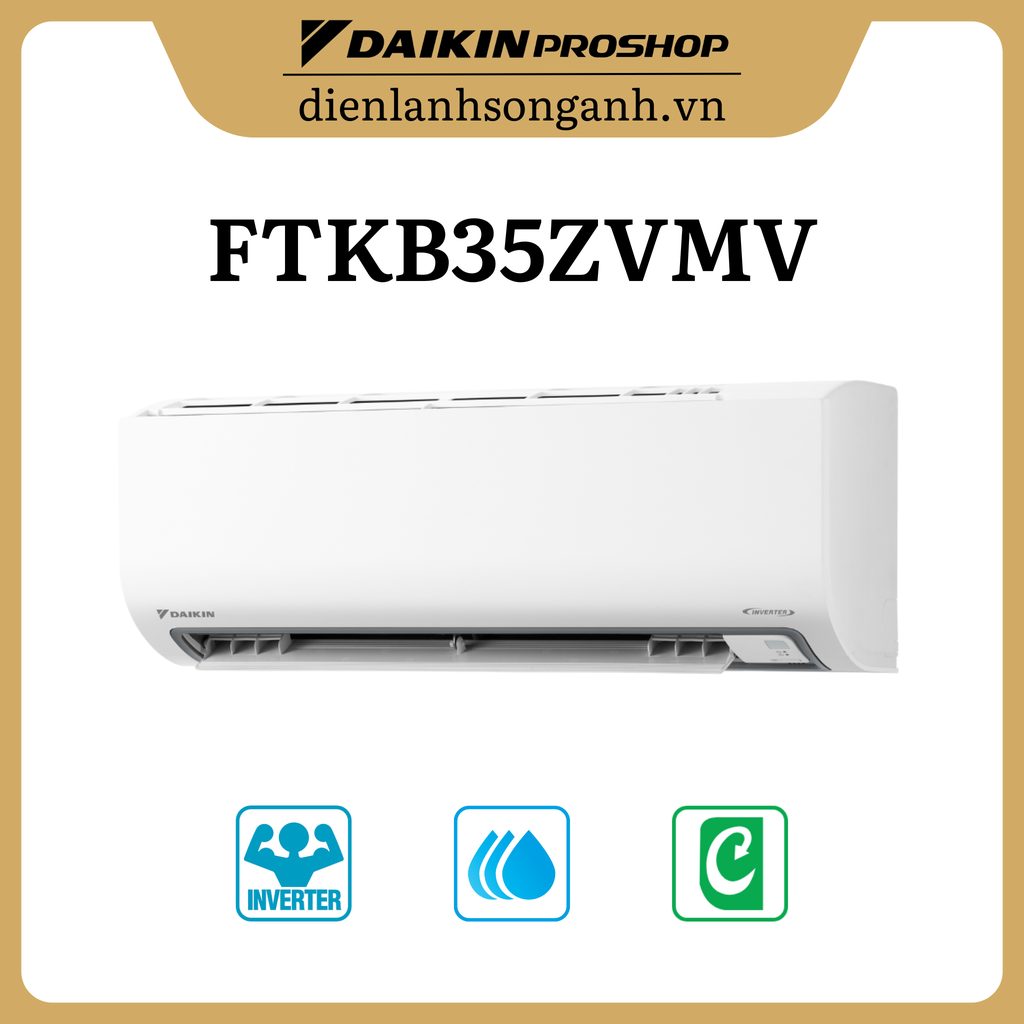 Daikin treo tường Inverter 1.5HP FTKB35ZVMV/RKB35ZVMV