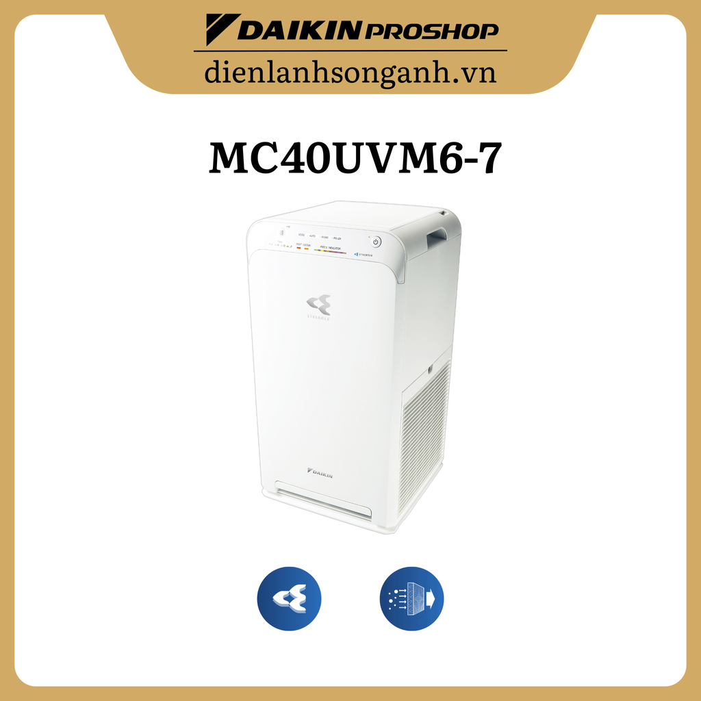 Máy lọc không khí Daikin MC40UVM6-7