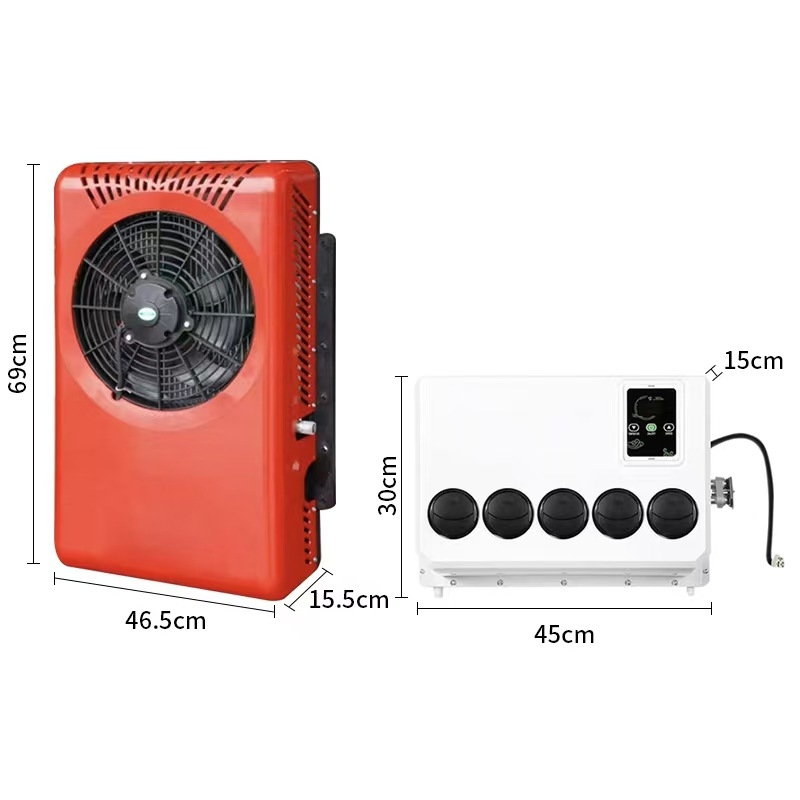 Điều Hòa Điện 12V/24V Cho Xe Tải, RV, Máy Xúc – Giải Pháp Làm Mát Thông Minh &amp; Tiết Kiệm