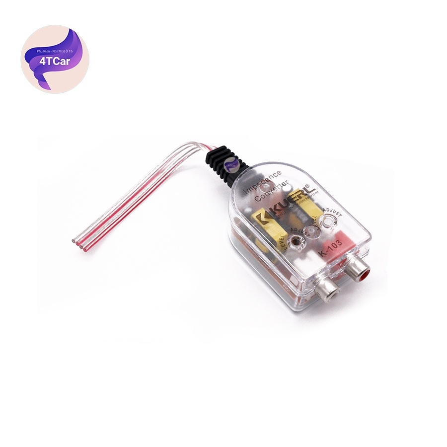 Line Out Chống Nhiễu KUERL K-103A – Phụ Kiện Lắp Loa Sub Siêu Trầm Ô Tô Chất Lượng Cao