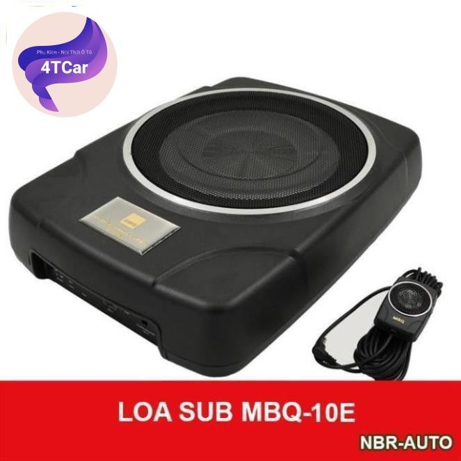 Loa Sub Ô Tô Thông Dụng MBQ 10E Dành Cho Xe 5-7 Chỗ