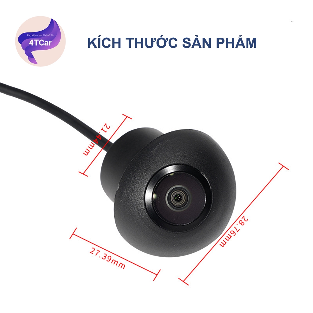 Bộ Camera 360 Độ TIFO 4 Mắt Cho Màn Android - Model 6048 | AHD 1080/720 Siêu Nét, An Toàn Tuyệt Đối