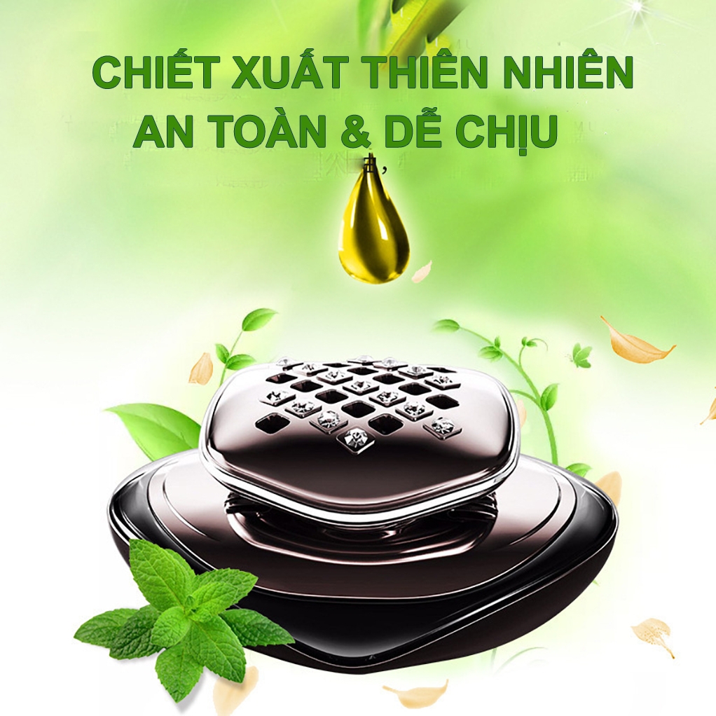 Nước hoa ô tô đặt taplo xe hơi thơm mát hương trái cây