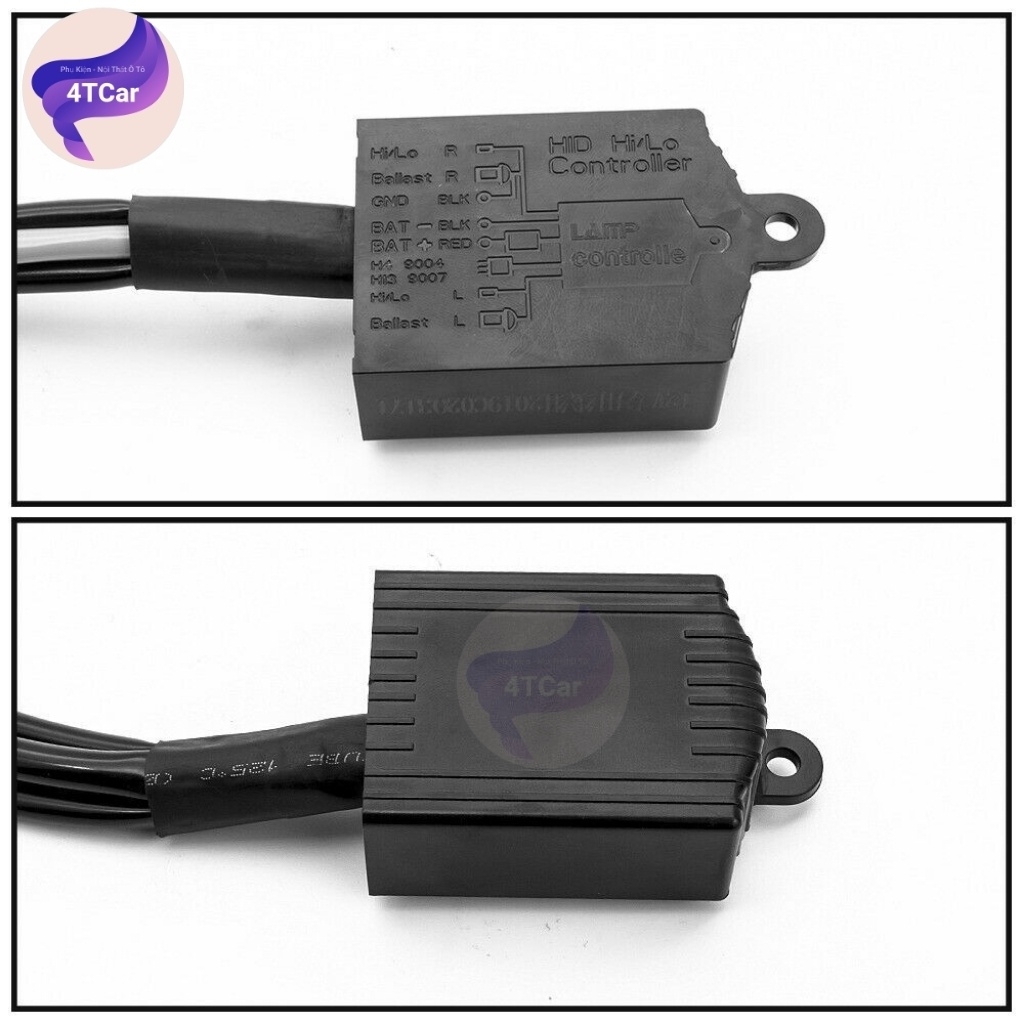 Dây Giật H4 - Bộ 2 dây giật pha/cos cho bóng đèn Xenon  H4,bộ dây Relay H4, chuyên cho anh em độ đèn BH 2 năm