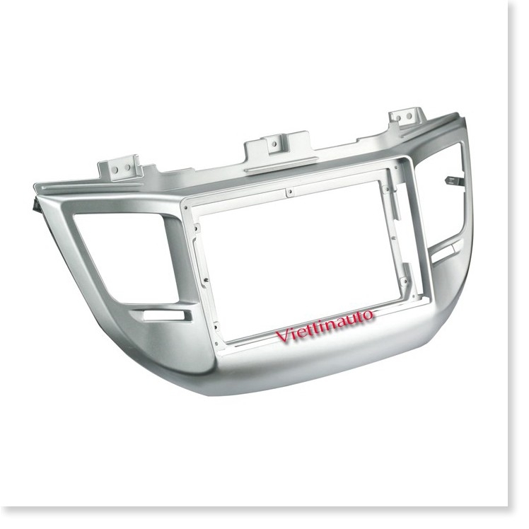 Mặt dưỡng mặt nạ lắp màn hình 9 inch  Huyndai Tucson 2014 -2018 Kèm rắc nguồn