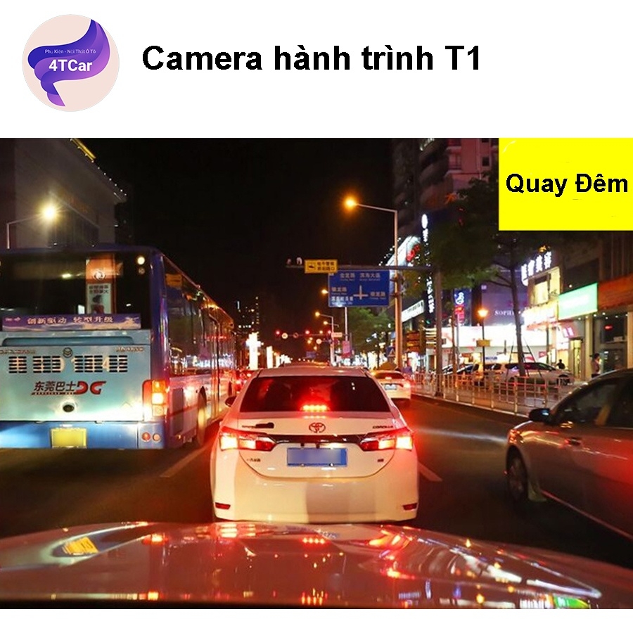 Camera Hành Trình 1080P T1 Với Cảnh Báo Làn Đường ADAS-GPS