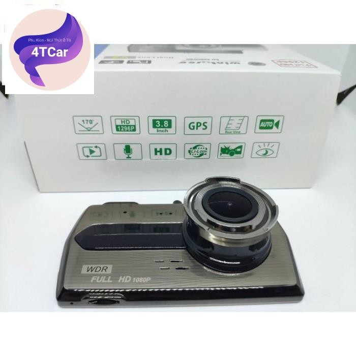 Camera hành trình Wintosee Dual Lens V3 Full HD 1296P siêu nét