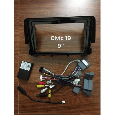 Mặt dưỡng Honda Civic 2016-2021 (9 inch) có CANBUS