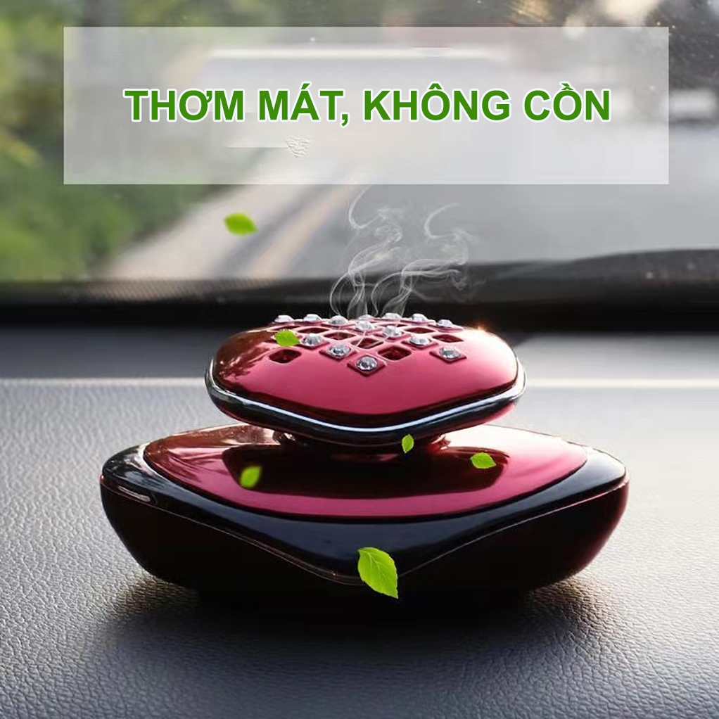Nước hoa ô tô đặt taplo xe hơi thơm mát hương trái cây