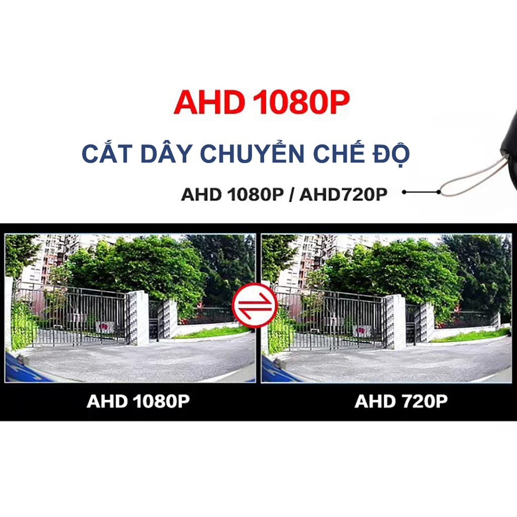 Bộ Camera 360 Độ TIFO 4 Mắt Cho Màn Android - Model 6048 | AHD 1080/720 Siêu Nét, An Toàn Tuyệt Đối