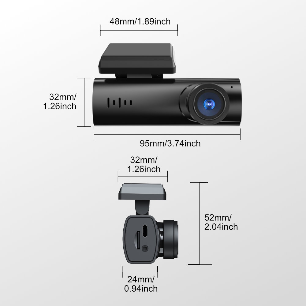 Camera hành trình A207 – Chuẩn 4K siêu nét, GPS/WiFi tiện ích, an toàn vượt trội