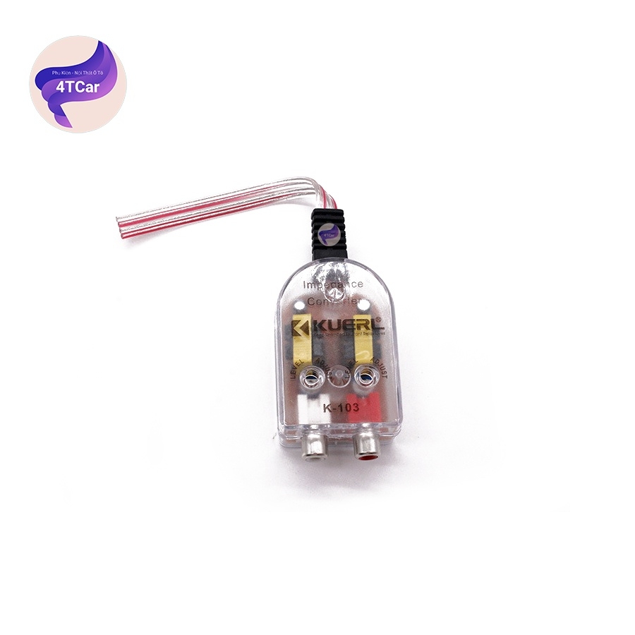 Line Out Chống Nhiễu KUERL K-103A – Phụ Kiện Lắp Loa Sub Siêu Trầm Ô Tô Chất Lượng Cao