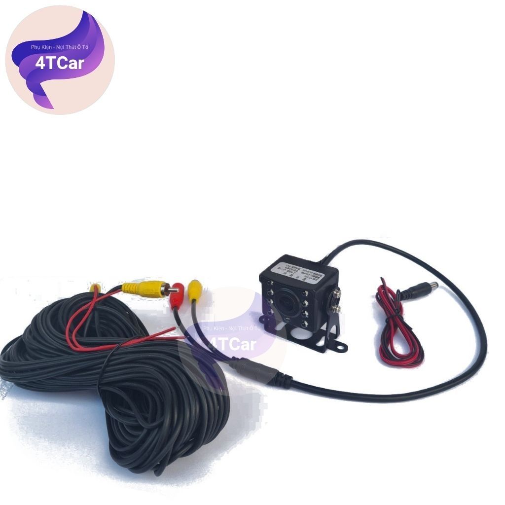 Camera lùi dành cho xe tải, xe khách [siêu nét] nguồn 12- 24V, 8Led, cảm biến ánh sáng , Hồng Ngoại - Chính Hãng NAVITEL