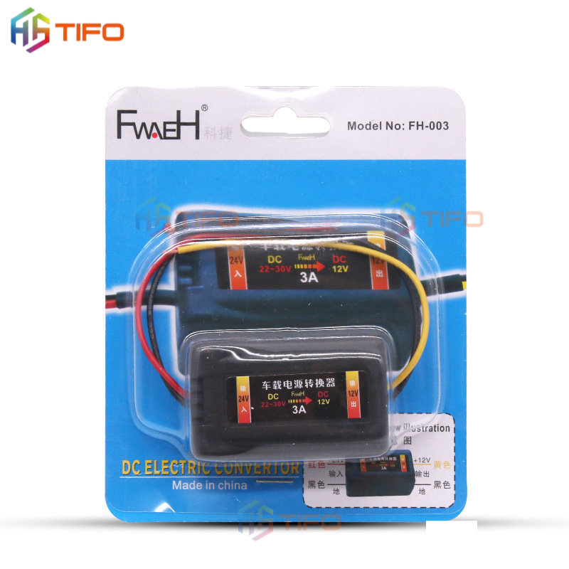 Bộ chuyển đổi điện ô tô KUERL FH-0032  24V 12V 36W