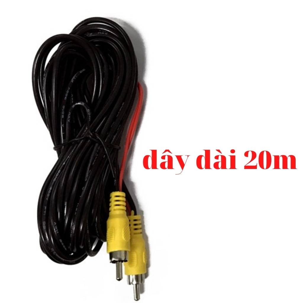 Camera cập lề mũ rơm HD 720P cắt dây về camera lùi, tích hợp với màn hình dvd, màn thường , màn taplo ô tô