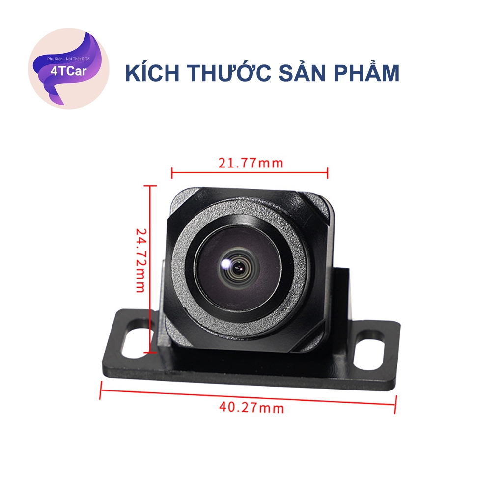 Bộ Camera 360 Độ TIFO 4 Mắt Cho Màn Android - Model 6048 | AHD 1080/720 Siêu Nét, An Toàn Tuyệt Đối