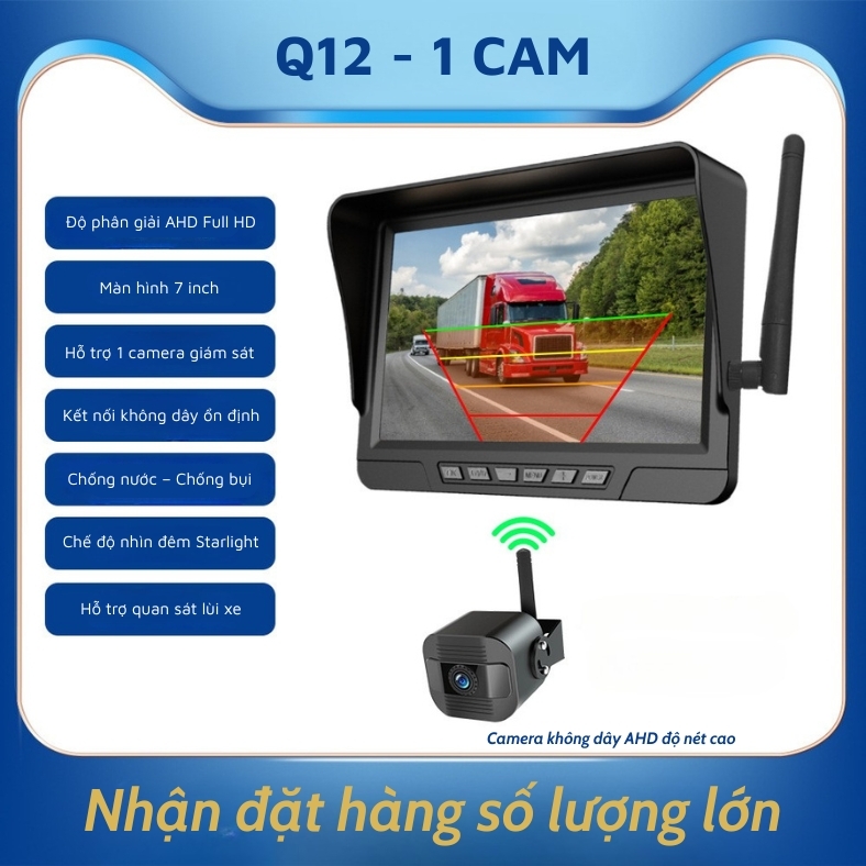 Hệ Thống Camera Giám Sát Không Dây Cho Xe Tải – Giải Pháp An Toàn Tối Ưu