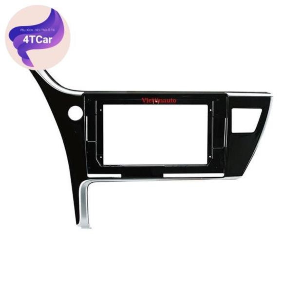 Mặt Dưỡng Màn Hình Xe Toyota Altis 2018-2021 Kèm Rắc Nguồn Zin 10 Inch