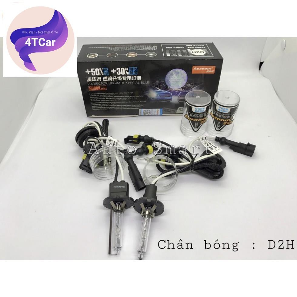 Bộ 2 Bóng Xenon Aozoom 35W – Giải Pháp Chiếu Sáng Cao Cấp Cho Xe Ô Tô ( hàng thanh lý bảo hành 6 tháng đổi mới )